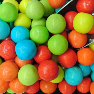 Fruity bubble Gum Balls