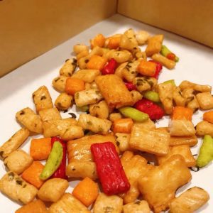 Rice Crackers-Salad