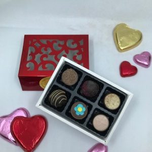 6 Pieces chocolate Box